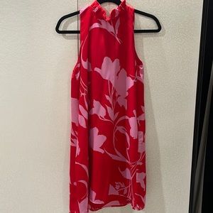 Gibsonlook Cavallo Ruffle neck dress